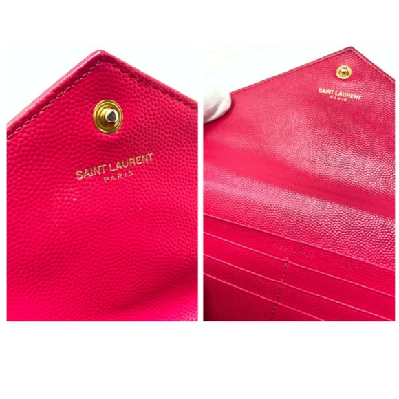 100% Auth SAINT LAURENT PARIS YSL Bifold Wallet - Picture 8 of 8